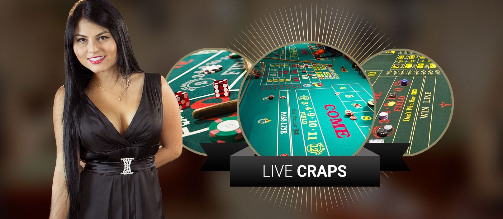 Live Graps в онлайн-казино Приветливая девушка дилер ждет своих клиентов в виртуальном казино