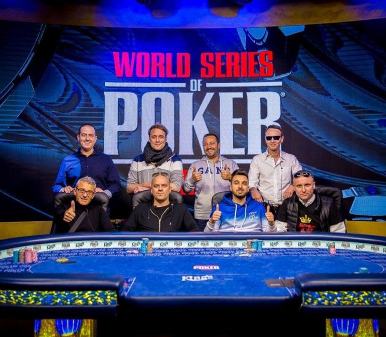 Финалисты турнира 2018 WSOPE COLOSSUS