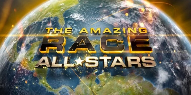 Планета Земля и надпись Amazing Race
