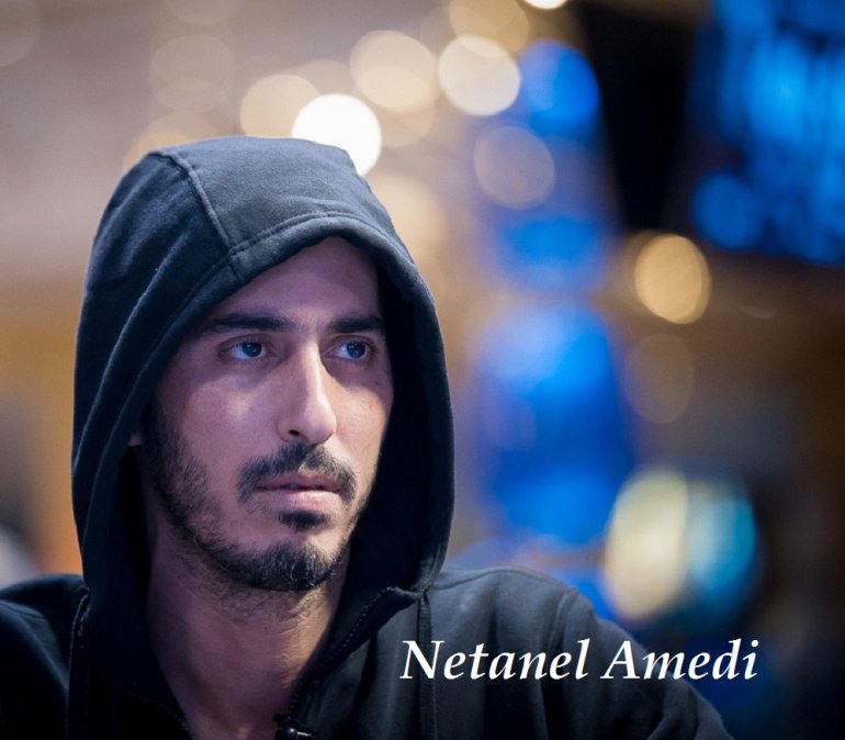 Нетанель Амеди на турнире 2018WSOPE NLHE PLO Mixed Event