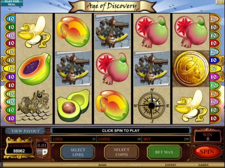 Age of Discovery video slot