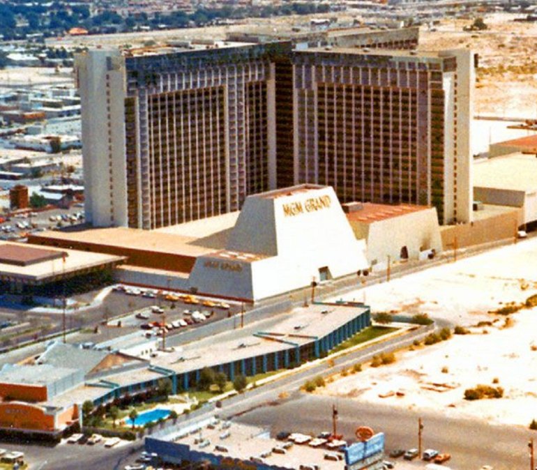 1973 год. Комплекс MGM Grand Hotel