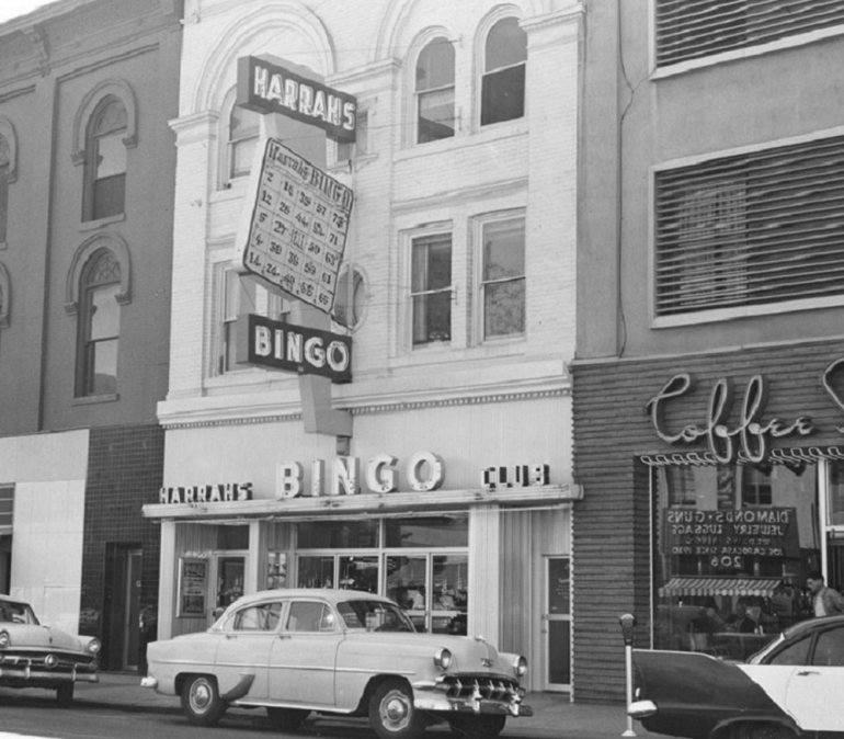 Фото комплекса Harrah’s Reno в 1940-х годах