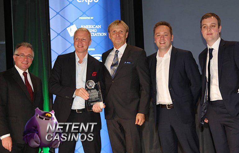 NetEnt  EGR B2B awards