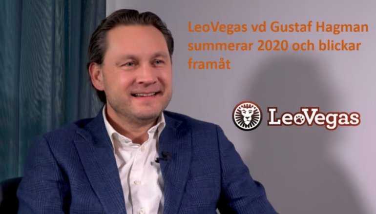 LeoVegas Group,  Густав Хагман, Gustaf Hagman