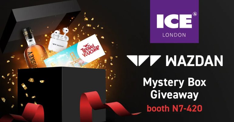 Wazdan, ICE London, Mystery Box, выставка