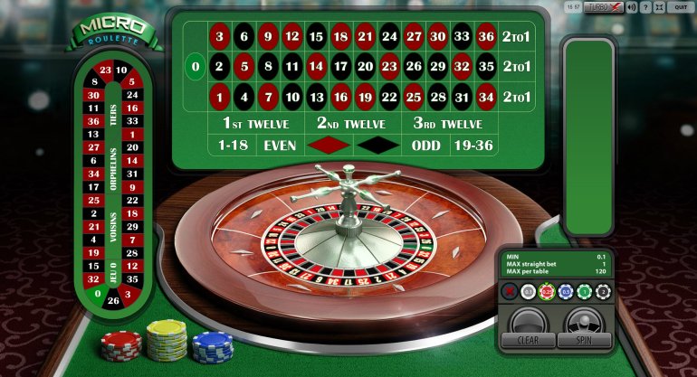 Начало игры в рулетку в интернет казино