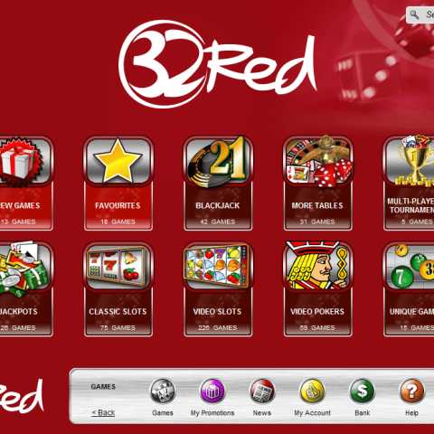 Разбогатей с помощью "32 Red casino"