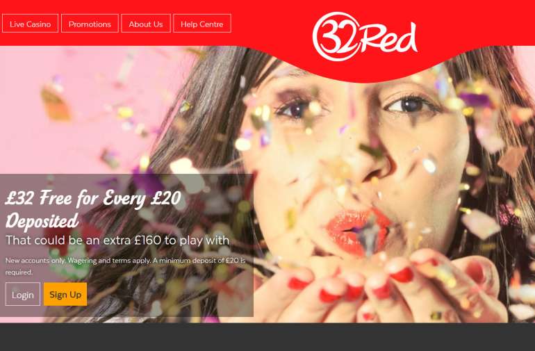 Пригласительный бонус казино 32Red в Пригласительный бонус в 32Red Пригласительный бонус в 32Red