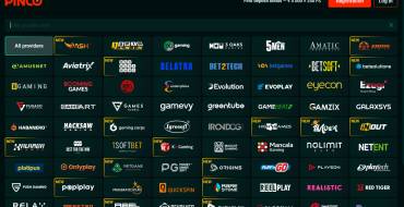 Pinco Casino: Провайдеры