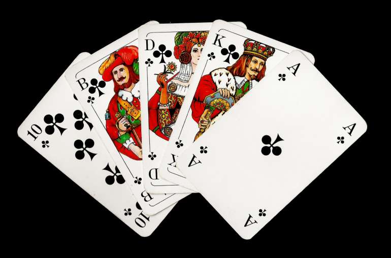 Трефовый флеш-рояль в Роял-флэш Royal Flush в Royal Flush