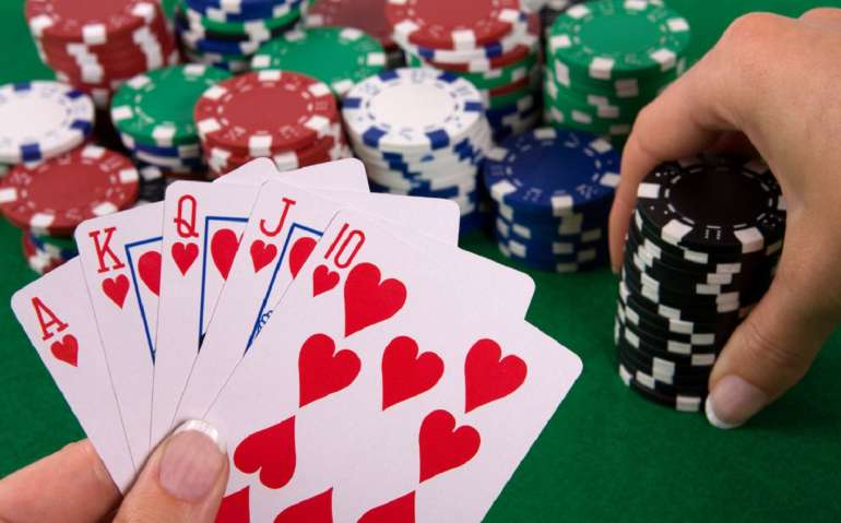 Flush Royal червовой масти в Обмен карт Червовый флэш-рояль в Cards Exchange