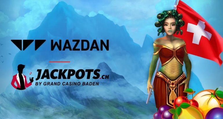 Wazdan, Grand Casino Baden, jackpots, Швейцария