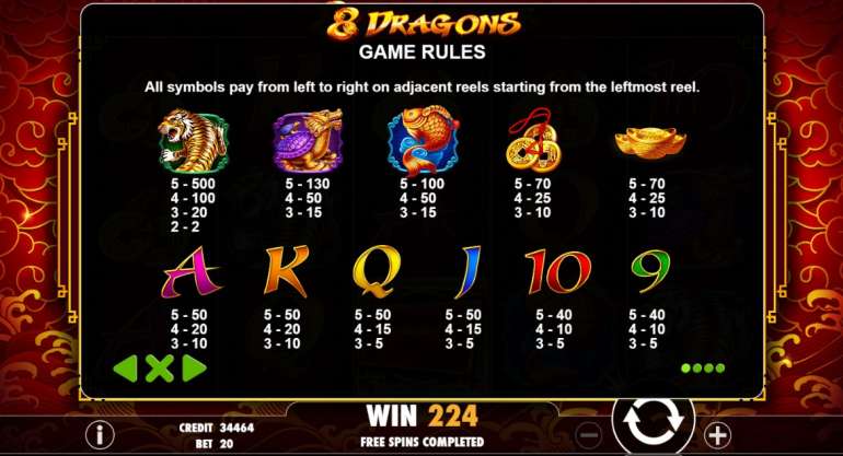 8 драконов