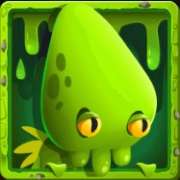 Символ Зеленый монстр в Tiny Terrors!