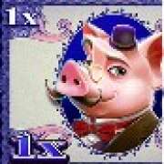 Символ 1x в Piggy Bank Bills