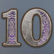 Символ 10 в Viking Smash