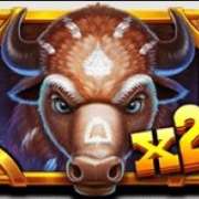 Символ Wild X2 в Wild Bison Charge