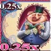 Символ 0.25x в Piggy Bank Bills