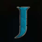 Символ J в Wild Warriors