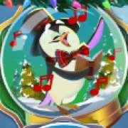 Символ Пингвин в шаре в Holly Jolly Penguins