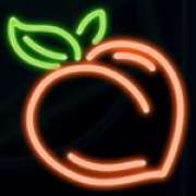 Символ Персик в Glowing Fruits