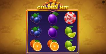 777 Golden Hit: Игровой автомат