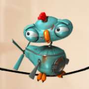 Символ Голубая курочка-робот в EggOMatic