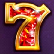 Символ Рубиновая семерка в Slot Vegas Megaquads