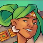 Символ Женщина с зелеными волосами в Amazing Aztecs