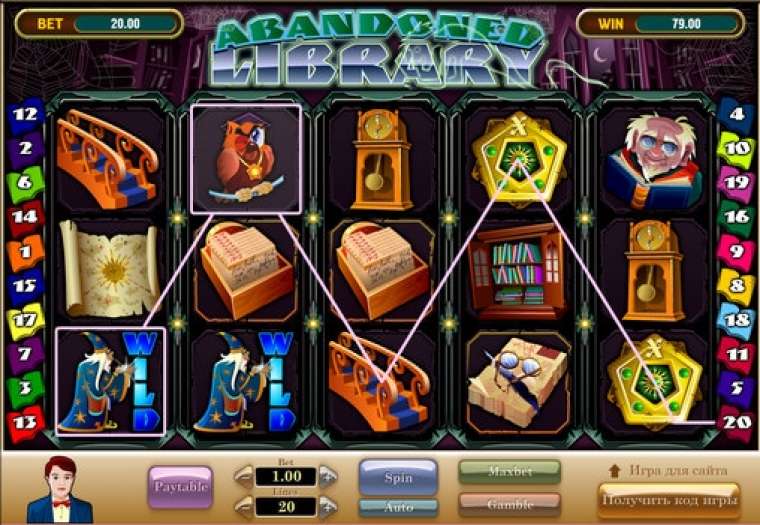 Видео покер Abandoned Library демо-игра