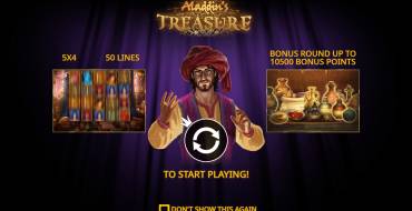 Aladdin’s Treasure: Уникальные функции