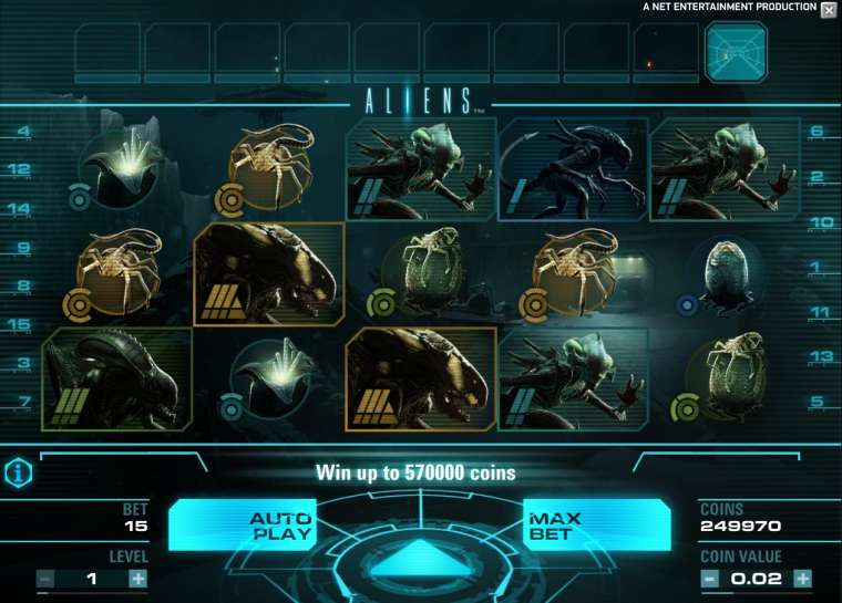 Онлайн слот Aliens играть