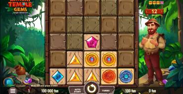 Ancient Temple Gems: Игровой автомат