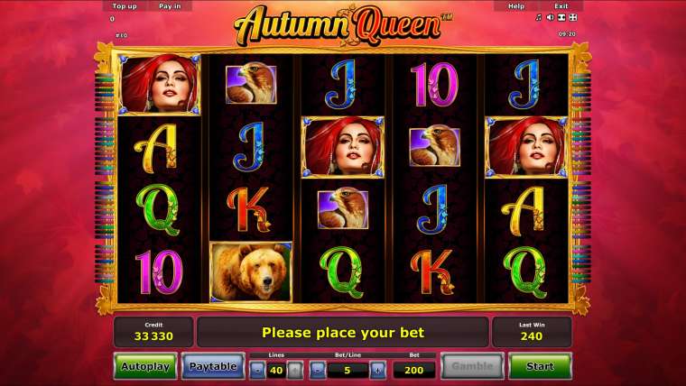 Онлайн слот Autumn Queen играть