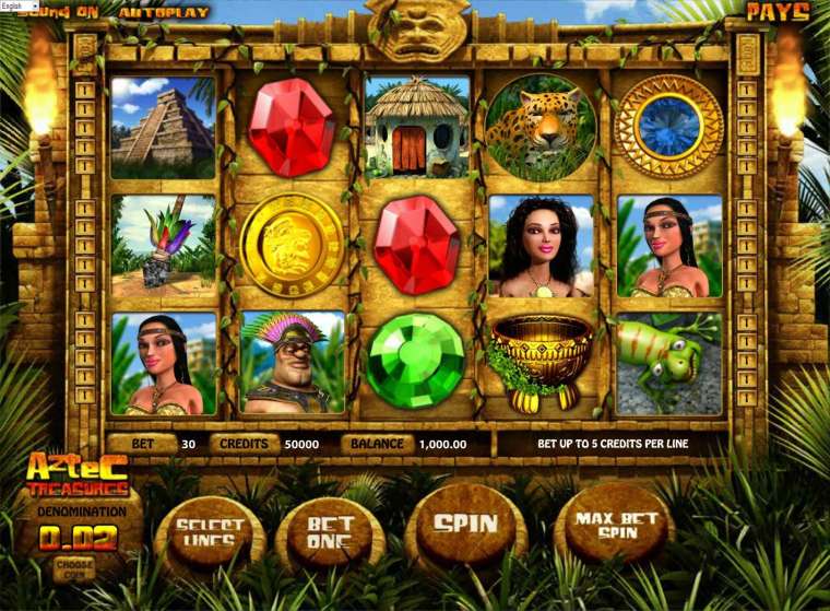 Видео покер Aztec Treasures демо-игра