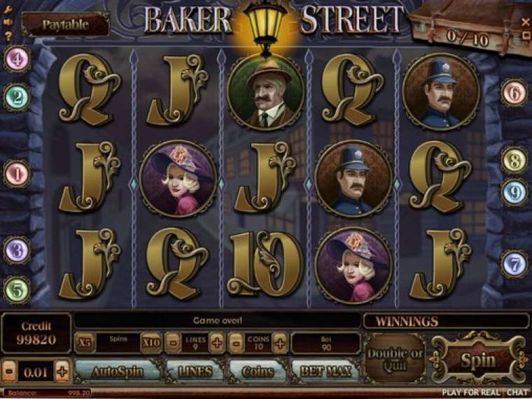 Онлайн слот Baker Street играть