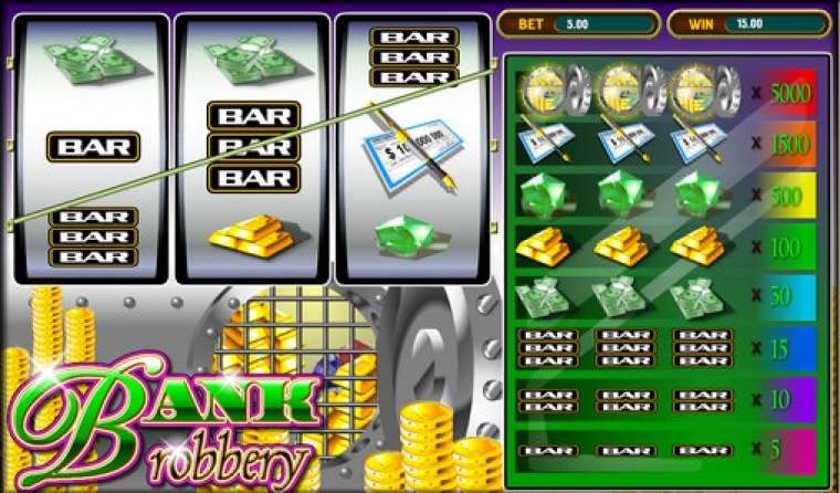 Видео покер Bank Robbery демо-игра
