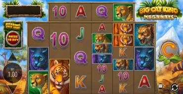 Big Cat King Megaways: Игровой автомат