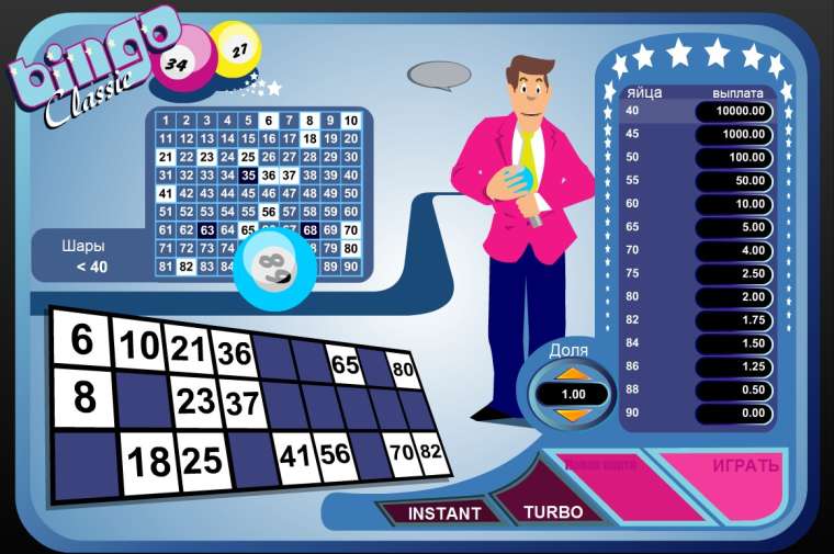 Видео покер Bingo Classic демо-игра