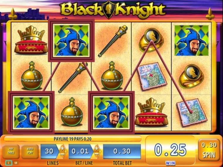Видео покер Black Knight демо-игра
