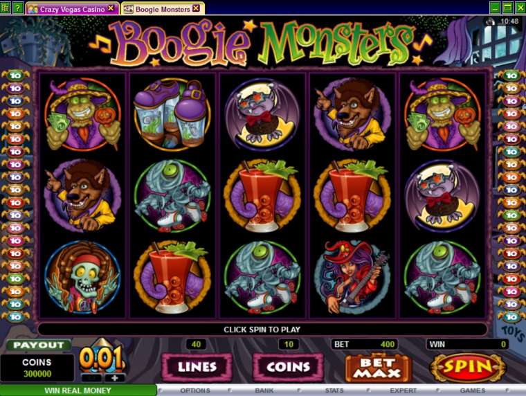 Видео покер Boogie Monsters демо-игра