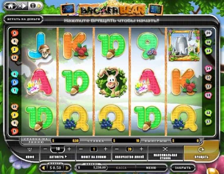 Видео покер Broker Bear демо-игра