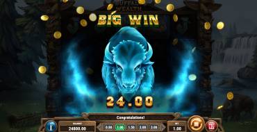 Buffalo of Wealth: Выигрыши