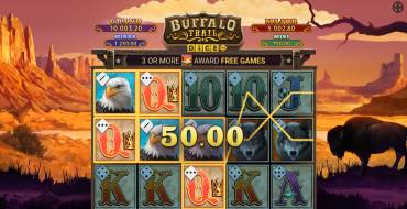 Buffalo Trail Dice: Выигрыши