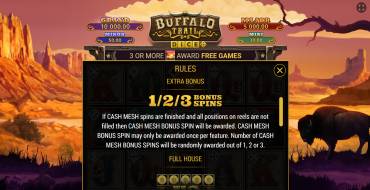 Buffalo Trail Dice: Фриспины и/или респины