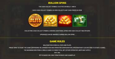Bullion Blitz: Фриспины и/или респины