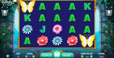 Butterfly Staxx 2: Игровой автомат