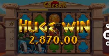 Caesar: Выигрыши