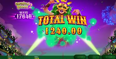 Carnival Queen 2: Выигрыши
